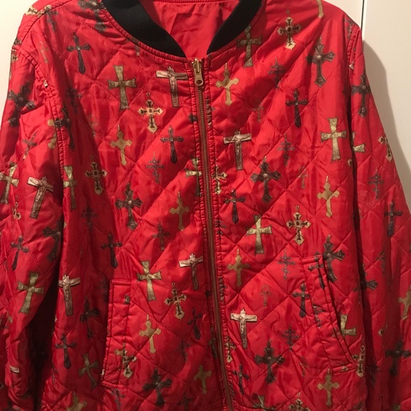 supreme crosses bomber